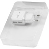 Зарядное устройство сетевое, 2 USB, 2.1А, Red Line NT-2A, бел, УТ000009405