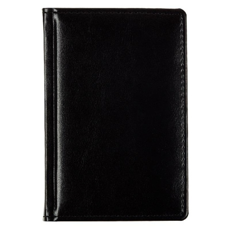 Ежедневник недатированный черн, А6, 100x150, 320стр, Agenda