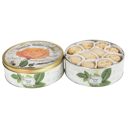 Печенье Bisquini Розы ж/б.400г