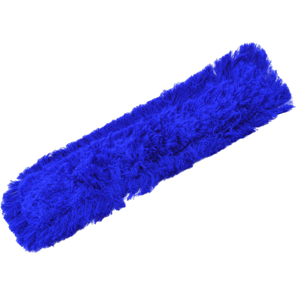 Насадка МОП плоский, 60х11 см, акрил, рамочный, сухая уборка, синий AL3515