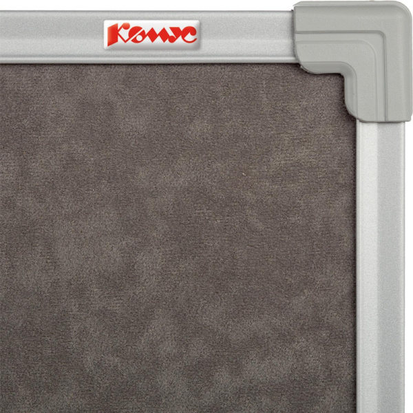 Доска Софтборд текст.100х150 Комус серый агат