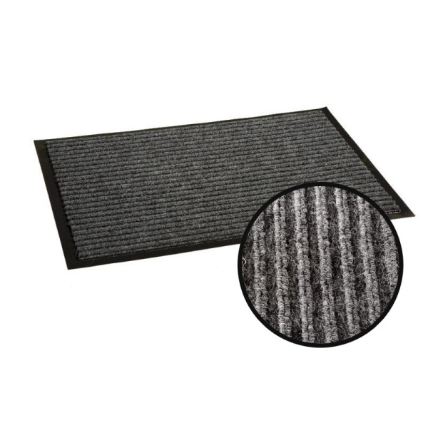 Коврик входной влаговпитывающий 1200х1800 мм серый
