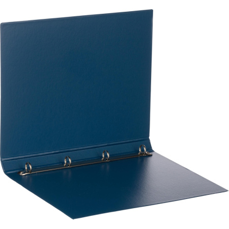 Папка на 4-х кольцах 25мм синяя Россия