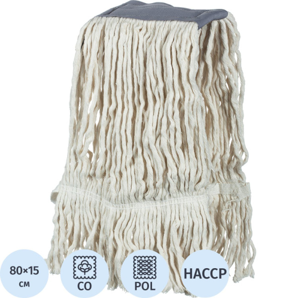 Насадка МОП Кентукки хлопок 80см 400гр Vileda 118084