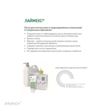 Паста очищающая Армакон Лаймекс с натур абраз 2000 1187