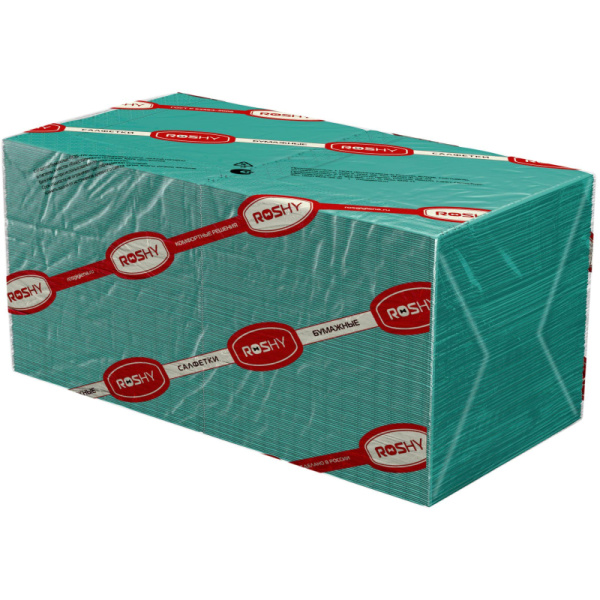 Салфетки Profi Pack 2 сл. 24х24 зеленые 250 шт./уп.