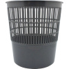 Корзина офисная 10 л пластик, серая