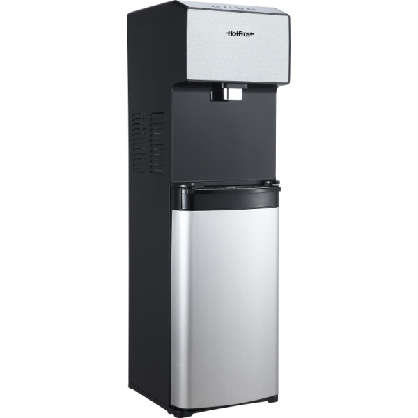 Кулер для воды HotFrost V450ASM, 650Вт, бак холод. 3.6л,горяч. 1л, (серебр)