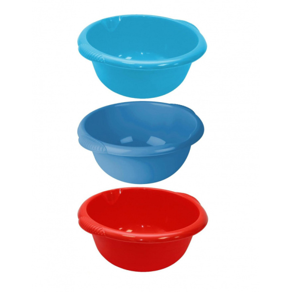 Таз 10л пластик круглый