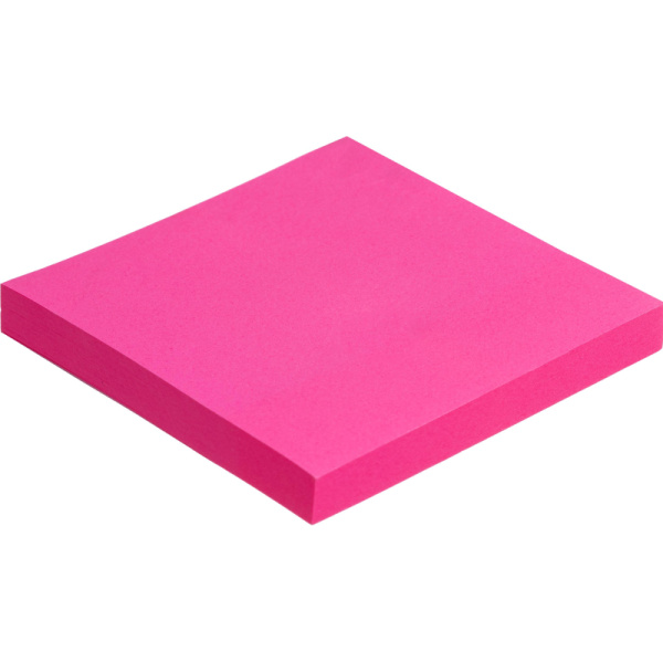 Стикеры Attache Selection с клеев. краем 76х76, неон, пурпур. 100л