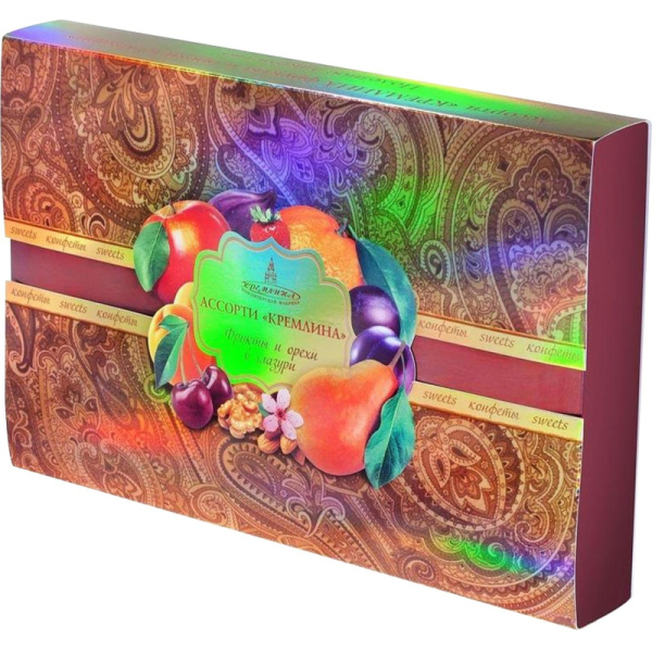 Конфеты Кремлина фрукты и орехи в глазури, 500г