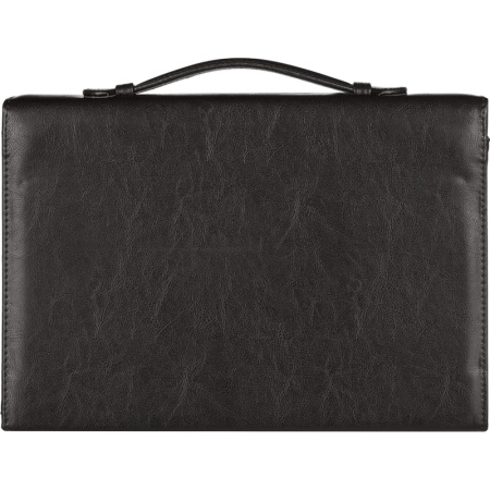 Портфель ПРОФИ 388 имп.кож/зам, черный 37х27