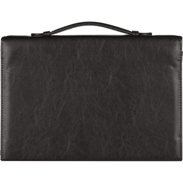 Портфель ПРОФИ 388 имп.кож/зам, черный 37х27