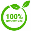 Салфетки бумажные Мягкий знак белые, 2 слоя, 24х24, 100 листов/уп.