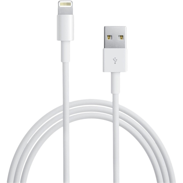 Кабель Apple Lightning - USB Cable (2 m), бел, MD819ZM/A