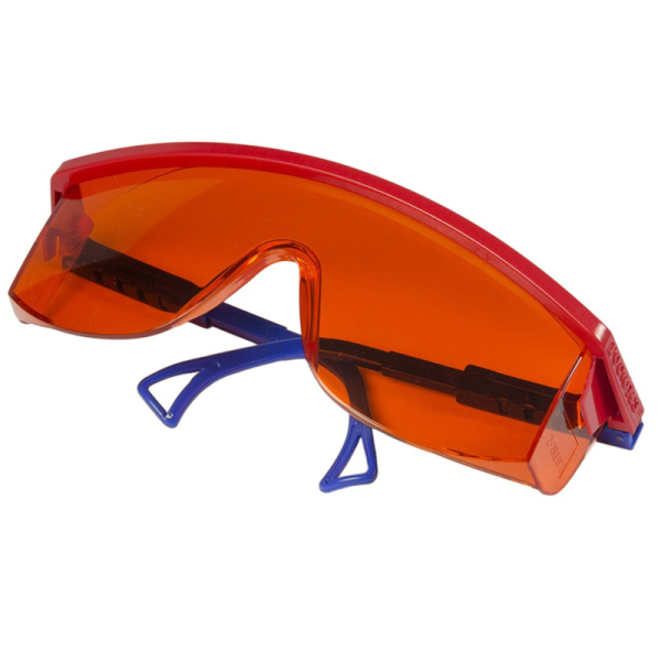 Очки защитные открытые РОСОМЗ О37 Universal Titan оранжевые (13712)
