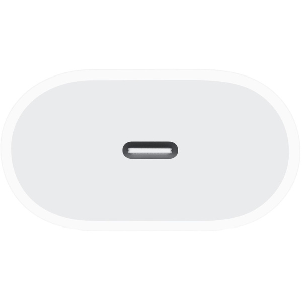 Адаптер питания Apple 20W USB-C Power Adapter, белый, MHJE3ZM/A