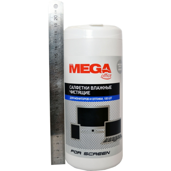 Салфетки д/экранов, туба, 100 шт, 130х170