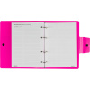 Ежедневник недатированный ATTACHE Digital розовый,А5, 272стр., на кольцах