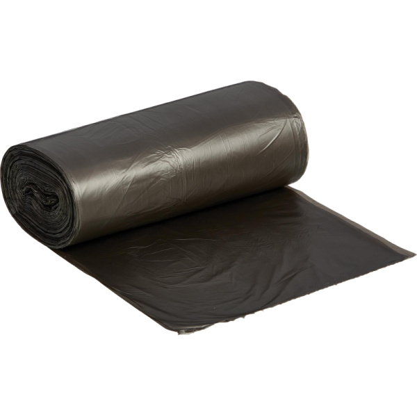 Мешки для мусора ПНД 60л 8мкм 50шт/рул черные 58x68см Концепция Быта