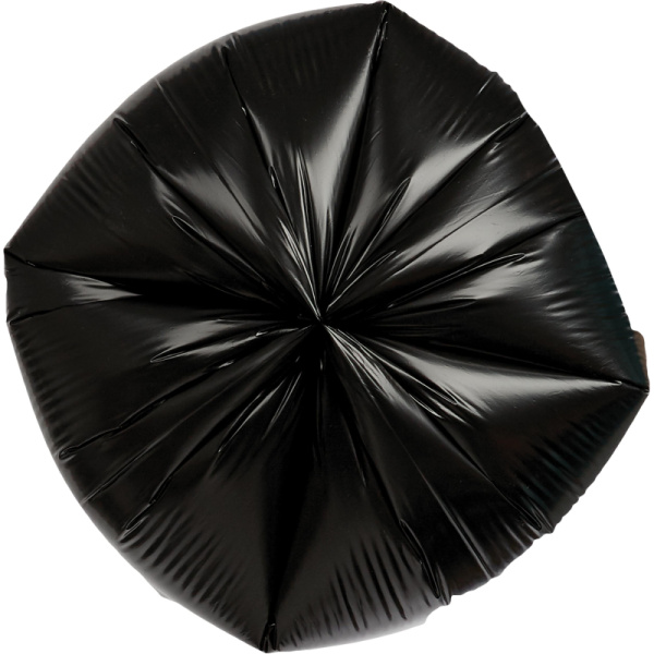 Мешки для мусора ПВД 60л 30мкм 50шт/рул черные 60x90см Amigo