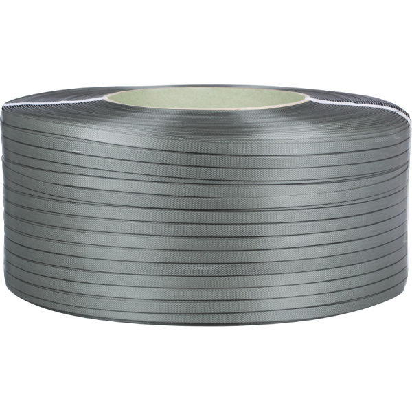Стреппинг лента Полипропиленовая 12мм х 0,6 (2300 м.) Серая
