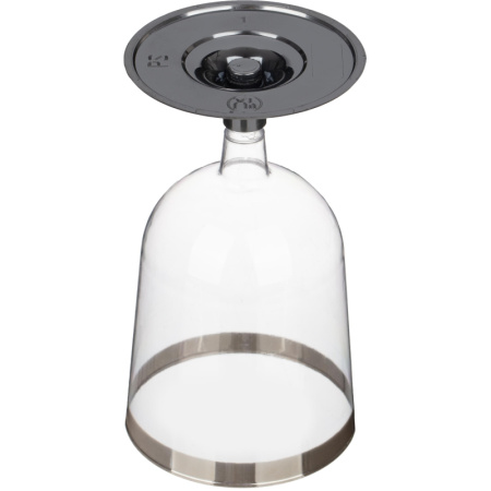 Бокал одноразовый для вина 200мл., прозр. ВИНТАЖ, ПС, 6шт/уп