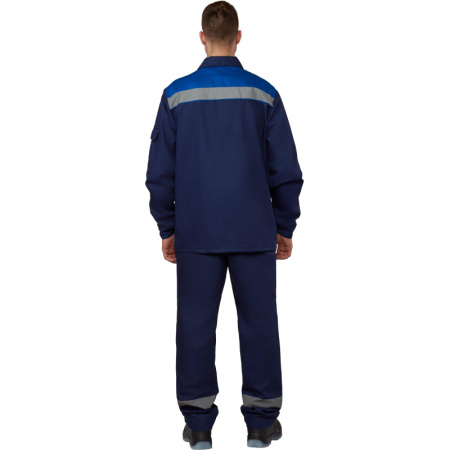 Костюм рабочий летний муж л05-КБР син/вас (р.48-50) 182-188 (Арсенал-СП)