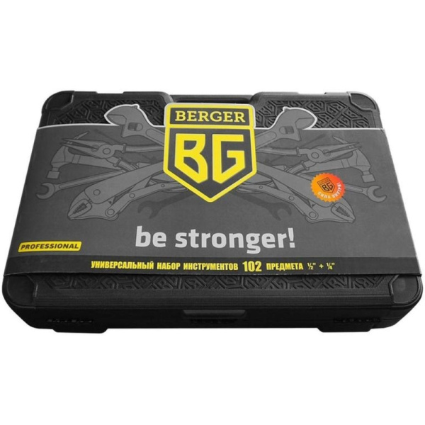 Набор инструмента универсальный BERGER 102 предмета BG102-1214