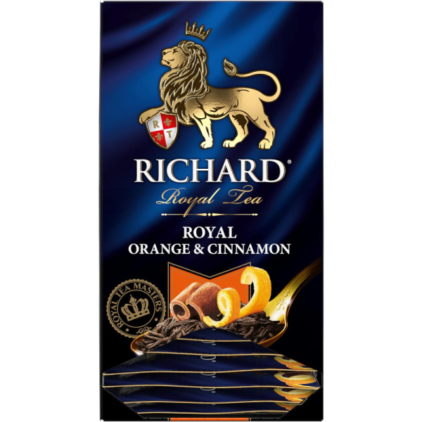 Чай Richard Royal Orange&Cinnamon черн., 25 пак, 14143