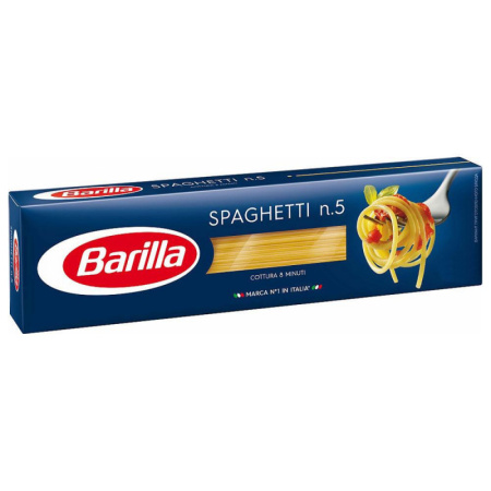 Макароны изделия Barilla Спагетти №5, 450г