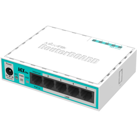 Маршрутизатор Mikrotik hEX lite RB750R2