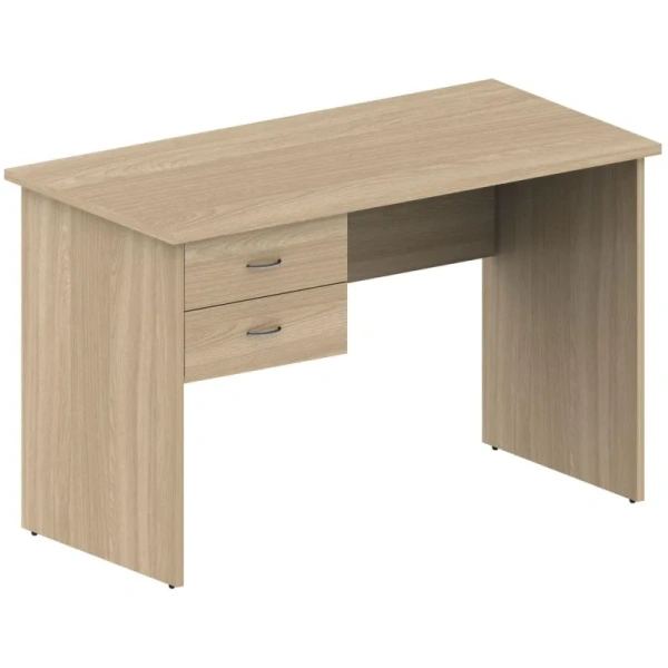 Стол MS_Агат со встроенной тумбой АЯ-62 ясень шимо