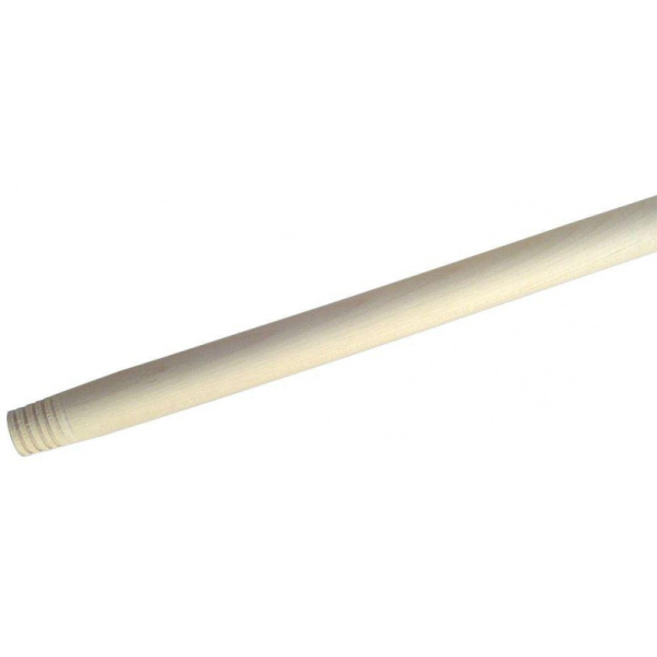 Рукоятка деревянная ЛЮКС 120см d.22мм с резьбой 9650