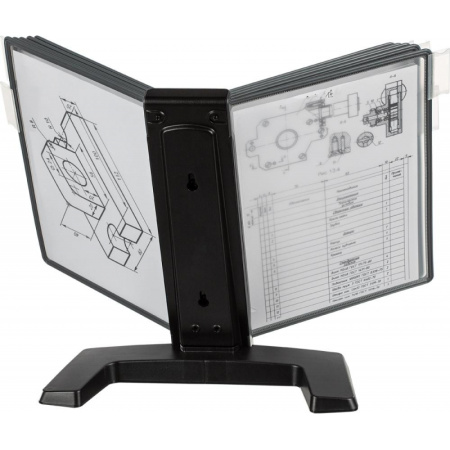 Демосистема настольная Promega office FDS005 10 пан., черный