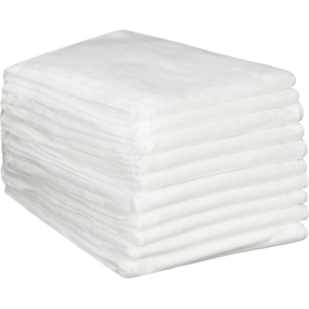 Простыня 200x90, спанлейс, пл.50, белый,10 шт/уп, штучно, 00-022