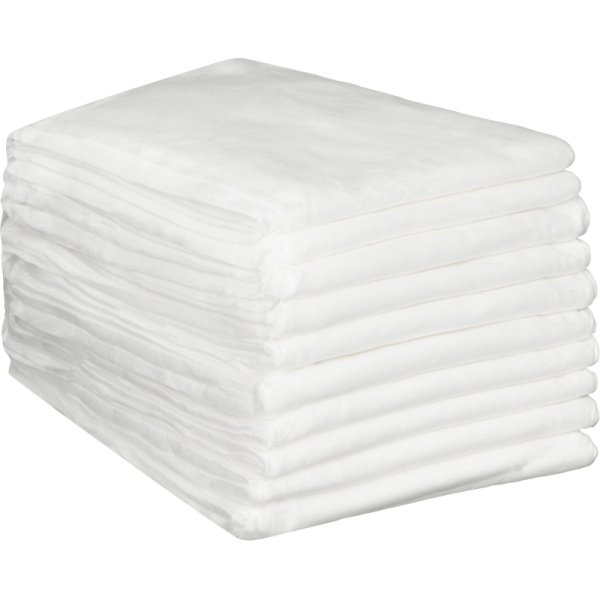 Простыня 200x90, спанлейс, пл.50, белый,10 шт/уп, штучно, 00-022