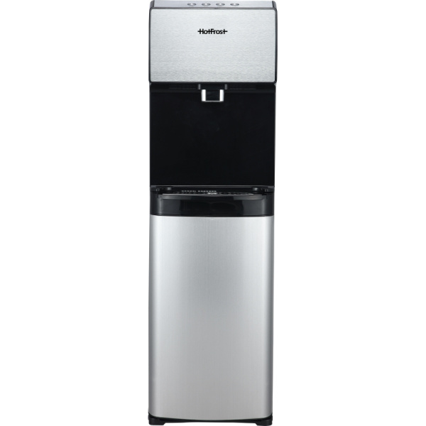 Кулер для воды HotFrost V450ASM, 650Вт, бак холод. 3.6л,горяч. 1л, (серебр)