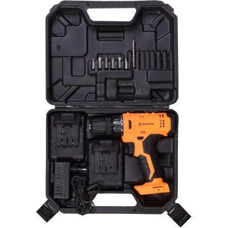 Дрель-шуруповерт аккум. Вихрь ДА-14,4Л-2К 14,4В, 1,3Ач, 26Нм (72/14/8)