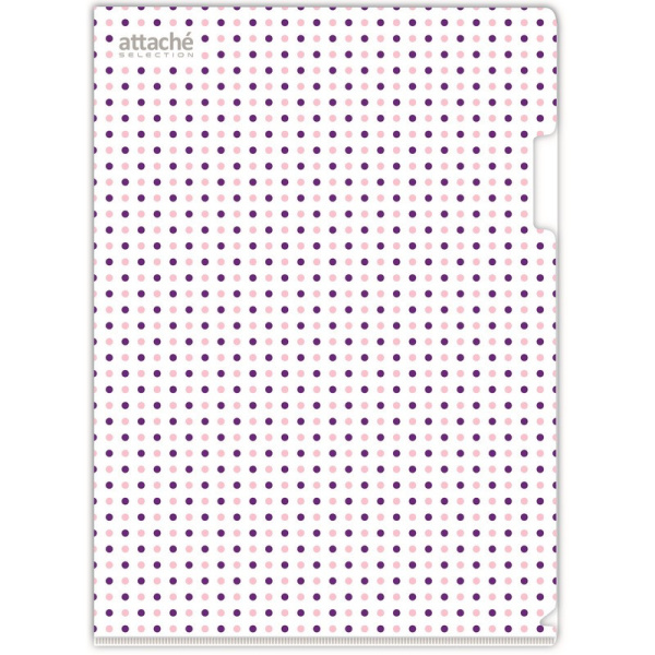 Папка уголок А4, 180мкм,   Flower Dreams  ассорти, 6 шт.уп