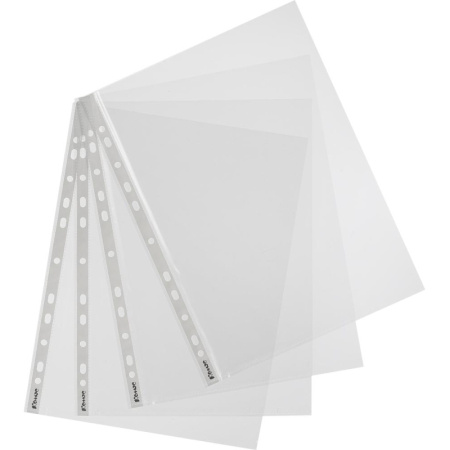 Файл-вкладыш А4 45 мкм Комус, 100 шт