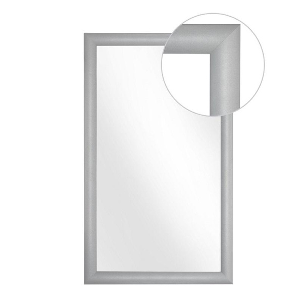 Зеркало KD_ настенное Attache 1801 СЕ-1 серебро