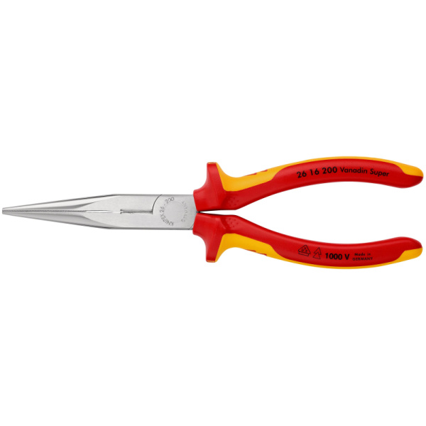 Длинногубцы VDE L-200 мм KNIPEX KN-2616200
