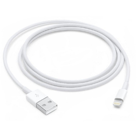 Кабель Apple Lightning - USB Cable (1 m), бел,MQUE2ZM/A+MXLY2ZM/A+MD818ZM/A