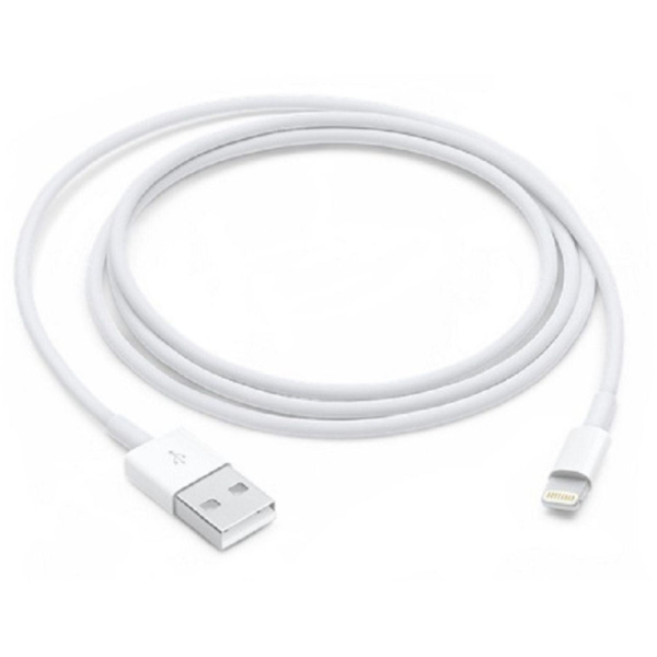 Кабель Apple Lightning - USB Cable (1 m), бел,MQUE2ZM/A+MXLY2ZM/A+MD818ZM/A