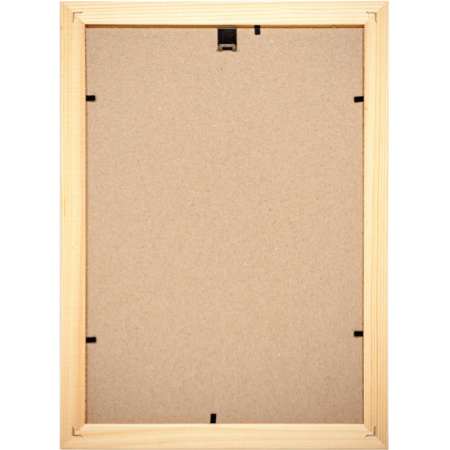 Рамка деревянная А4 коричневого цвета 1701