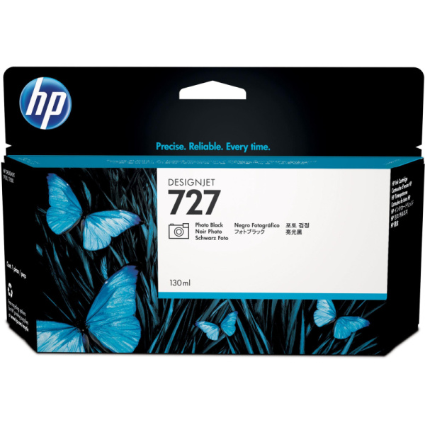 Картридж струйный HP 727 B3P23A чер. фото для Т920/Т1500
