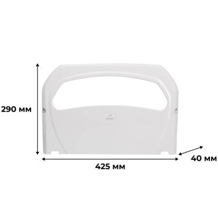 Диспенсер для покрытий на унитаз Luscan Professional белый