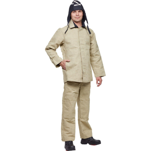 Костюм сварщика брезентовый кур/брюки (модель КС02) (р.52-54) 182-188