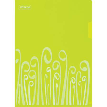 Папка уголок Attache Fantasy А4 в уп. 8шт/уп в асс.